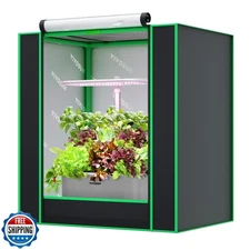 VIVOSUN Small Grow Tent for Aerogarden, Hydroponics Growing System, 20”x14”x2
