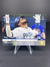 2019 Topps NOW Card #655 Fernando Tatis Jr. RC Rookie San Diego Padres. rookie card picture