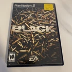 Black (Sony PlayStation 2, PS2 2006) No Manual Tested