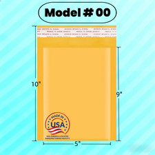 5X10 00 Kraft Bubble Mailers Padded Envelopes Self Seal Shipping Packing Bags