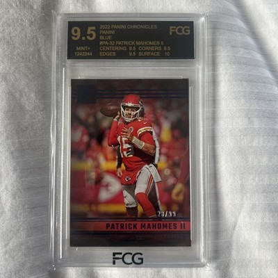 Patrick Mahomes FCG 9 2022 Panini Chronicles Panini #PA32  23/99