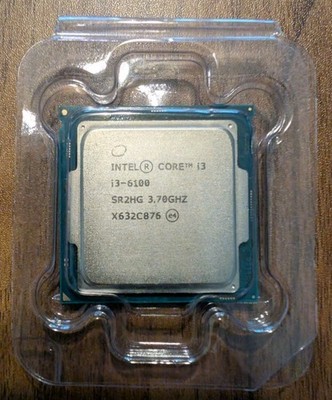 Intel Core i3-6100 - 3.7 GHz Dual-Core (SR2HG) Processor