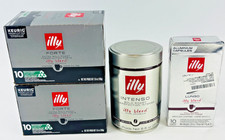 Illy Espresso Intenso Lungo Dark Roast Intenso Whole Bean Extra Dark pods Read