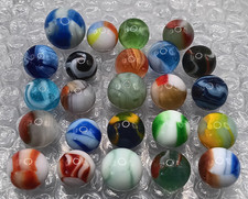 Vintage Older Marbles Lot- .78"- .57", Peltier, Alley, Marble King-L331
