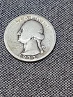 1932 Philadelphia Mint Silver Washington Quarter.   #025