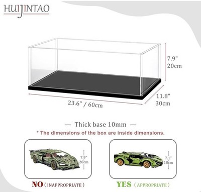 Vitrine Lego Technic Porsche Bugatti Lamborghini