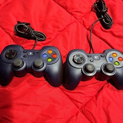 Logitech F310 Wired Gamepads Controllers (2)