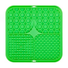 Pet Lick Mat Anti-Anxiety Treat Mat Feeder Puppies cats Wall Suction Dog Plate