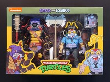 NECA Teenage Mutant Ninja Turtles Antrax and Scumbug 7 inch Action Figures