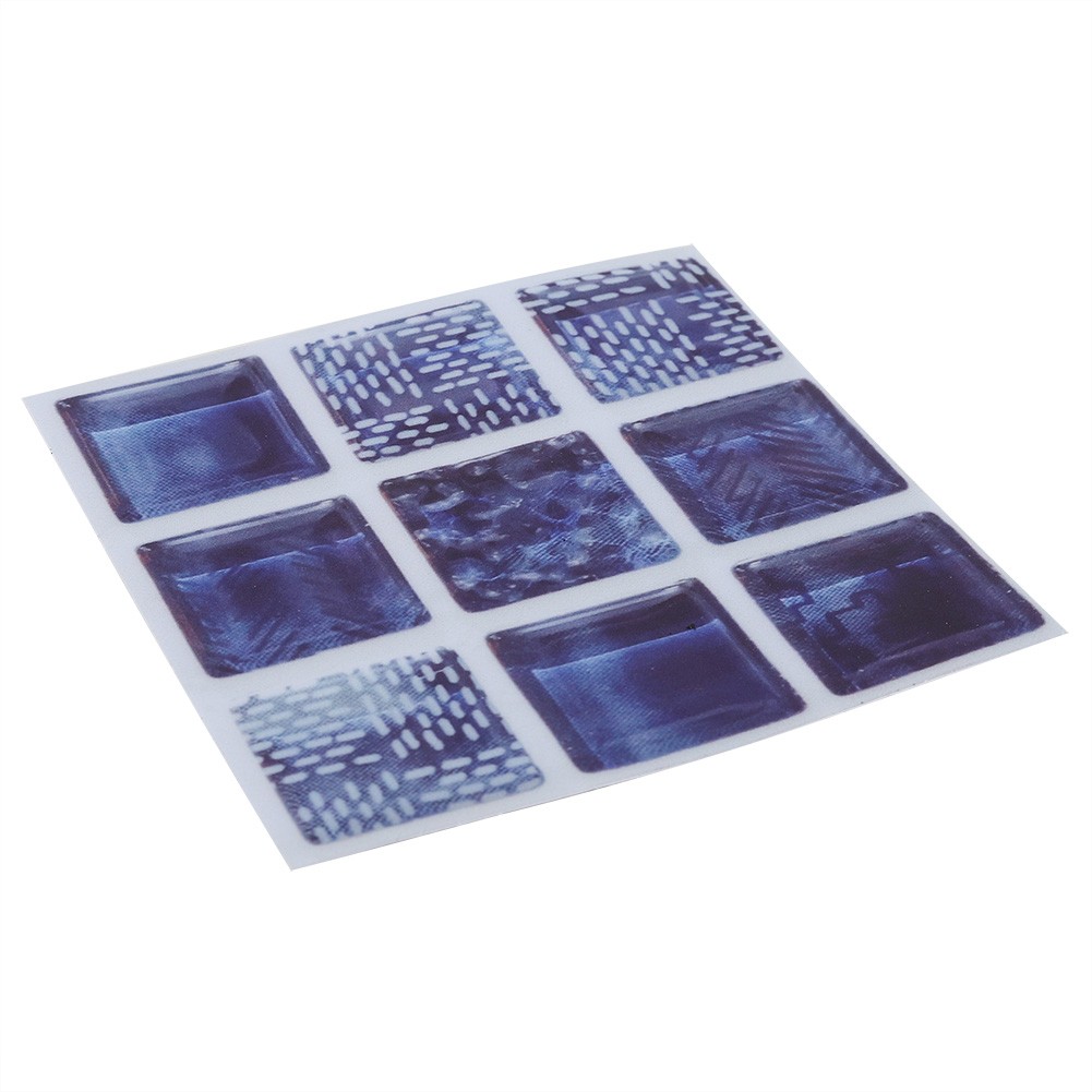 18pcs Mosaic Self Adhesive Tile Stickers Easy To Clean For Kitchen Bathroom New