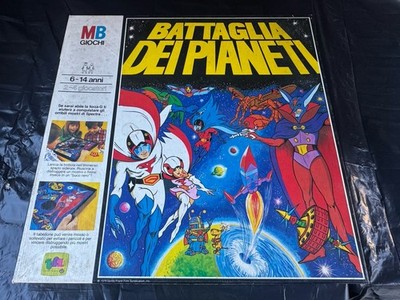 Battle of the Planets Gatchaman MB 1979 Sandy Frank Board Game Complete