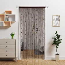 Beaded Curtain Door String Curtains,Doorway Beads Curtains Hanging Room Divid...