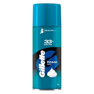 Gillette Classic Sensitive Rasierschaum für Männer 418 g kostenloser Versand