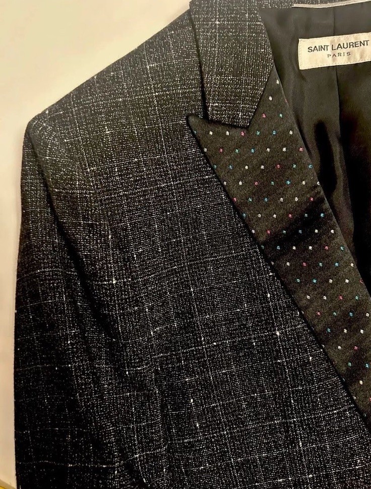 Giacca uomo Saint Laurent Paris prototipo SS16