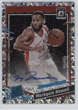 2023 Panini Donruss Optic Fast Break Holo Prizm Markquis Nowell Rookie Auto RC