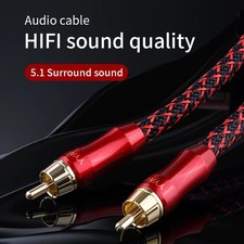 4N OFC Hi-Fi Digital Coaxial Audio Cable | RCA to RCA 75ohm