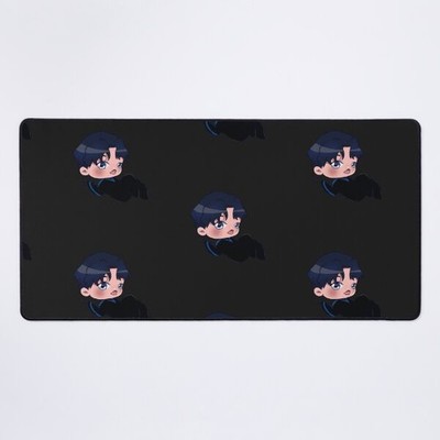 DC Comics Nightwing Chibi White Gaming Desk Mat, Idea Gift For Friends