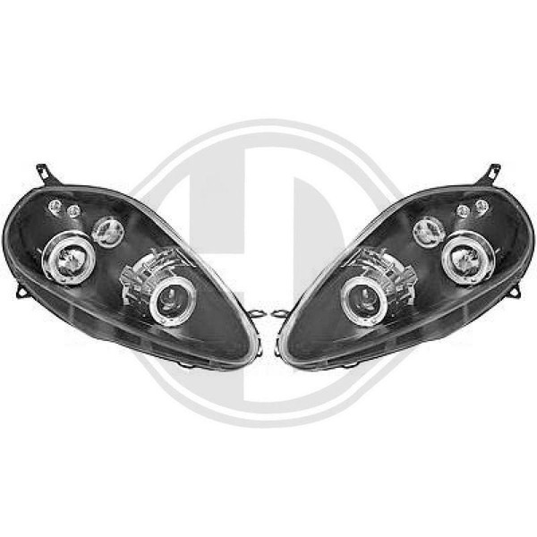 1X Hauptscheinwerfersatz Diederichs 3456380 Hd Tuning FüR-image