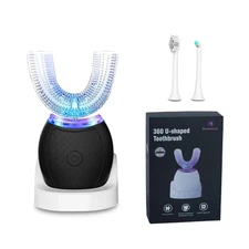 Ultrasonic U-Shaped Toothbrush for Teeth Whitening, Electric Toothbrush for A...