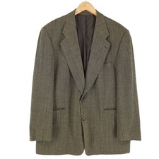 Strellson Vintage Blazer Jacket Wool Blend Gray EU 52 UK/US