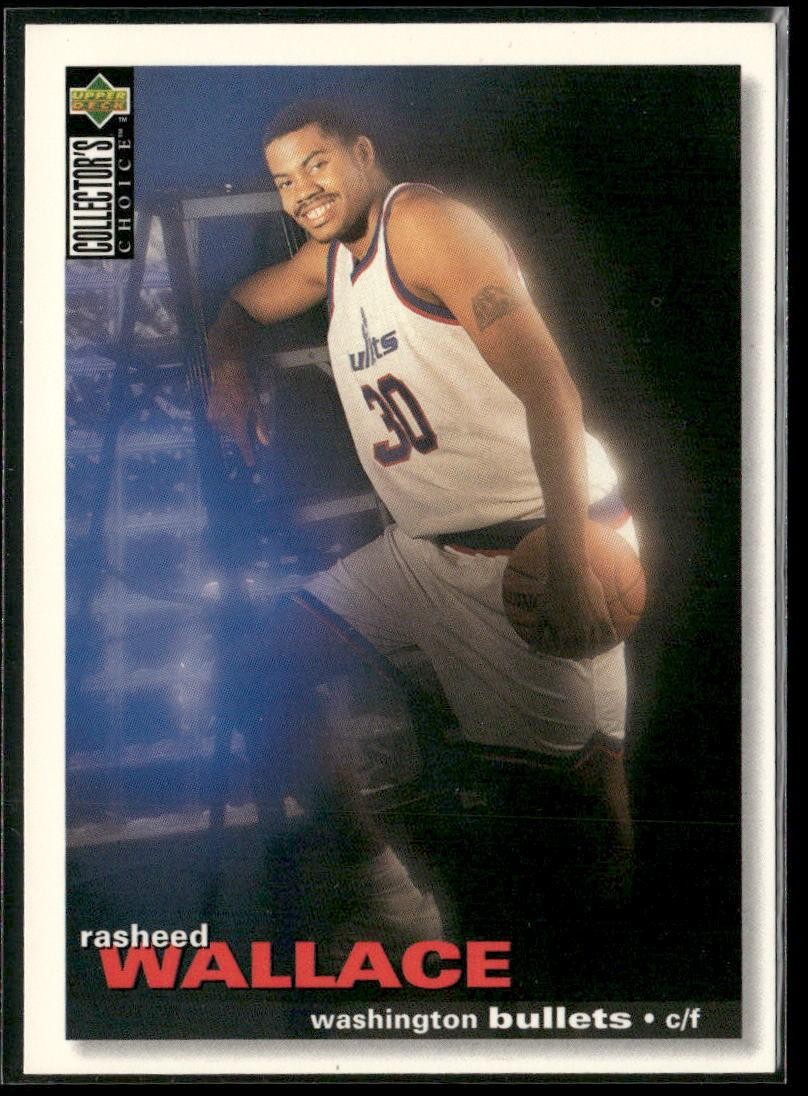 1995-96 Collector's Choice French II #109 Rasheed Wallace