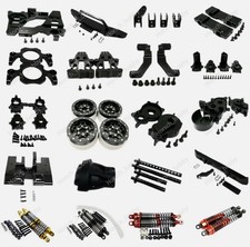 Metal aluminum Upgrade Parts black Fit For RC 1/10 Redcat Everest Gen 8 Crawler