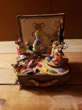 Rare Vintage Enesco Multi Action Music Box  P...