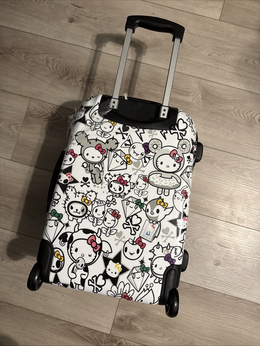 Sanrio Simon Legno Tokidoki X hello kitty Suitcase New VTG Y2k
