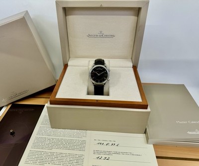 Jaeger LeCoultre Master Memovox - 144.8.94.S - Fullset - Selten mit Sichtboden