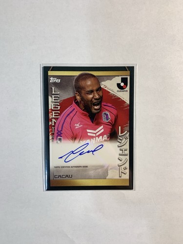 2023 Topps J. League Flagship Soccer Cacau Legends Autogramm A-CA