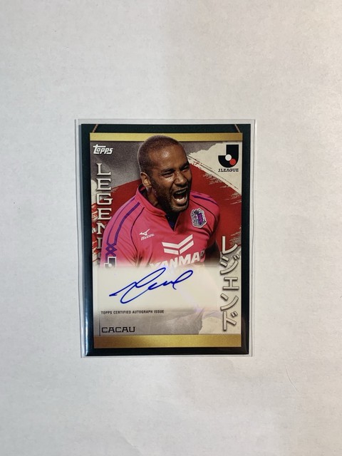 2023 Topps J. League Flagship Soccer Cacau Legends Autogramm A-CA