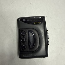 Vtg. 90s Lenoxx Sound AM/FM Cassette Player Model 929 w/Graphic Equalizer WORKS 