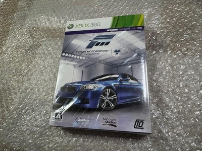 Forza Motorsport 4 Limited Edition Xbox 360 Spiel NTSC-J Neu Versiegelt Japan...