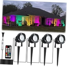 20W Spotlights Outdoor, 120V 1000lm RGB LED Spot Lights RGB (Red, Green, Blue)