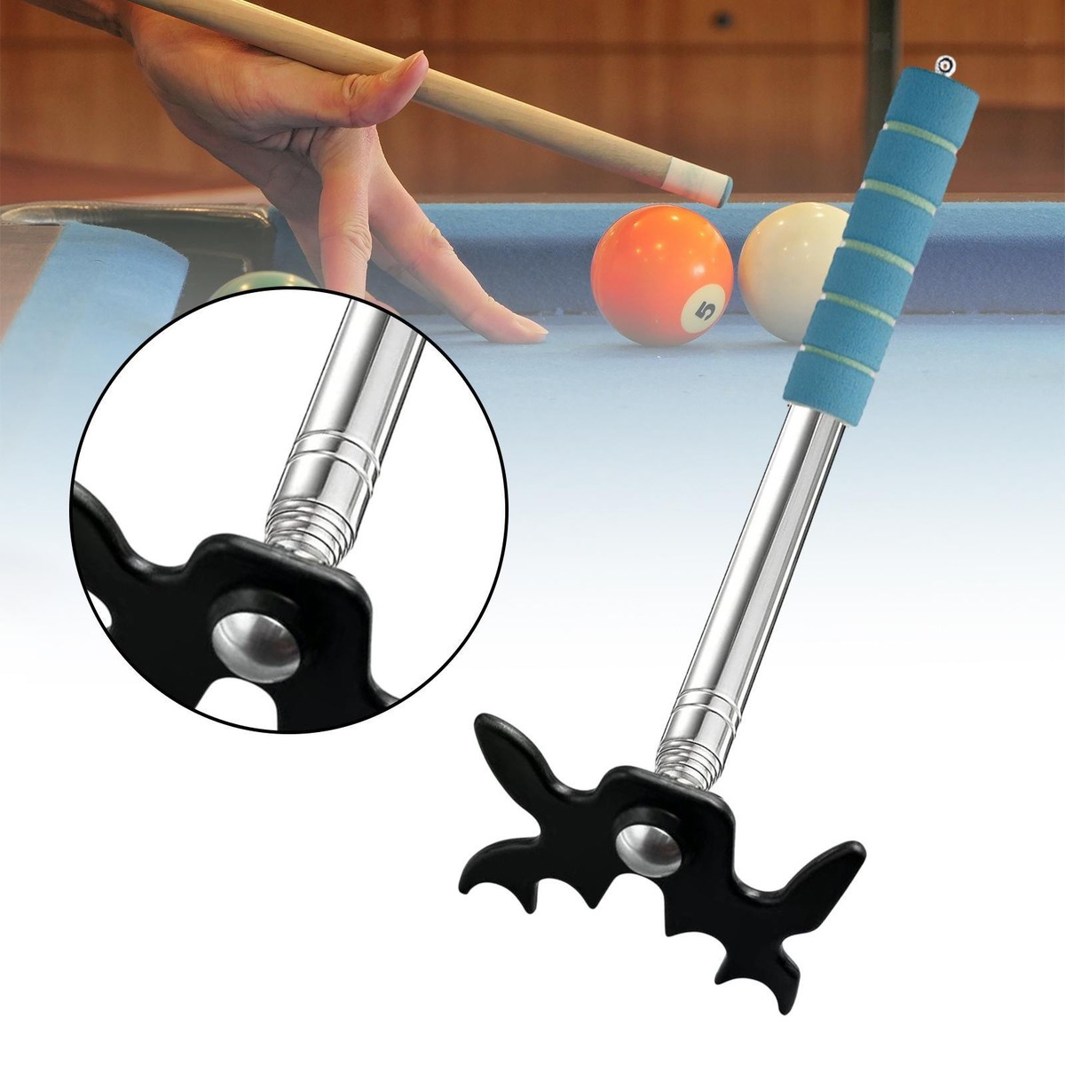 Billiards Pool Accessories Billiards Pool Cue Stick Bridge High Bridge ...