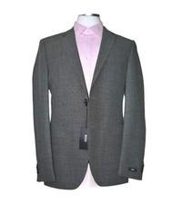 NWY Hugo Boss Blazer Mens Wool Sport Coat Jacket Dual Vent Sz 40 L