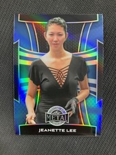 2025 Leaf Metal Women of Sport Prismatic Blue #55 Jeanette Lee /2 Billiards Pool