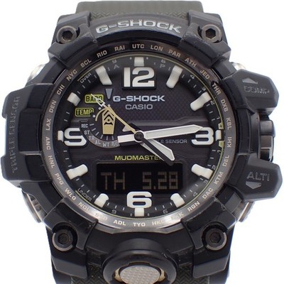 Casio G-Shock Mud Master Solar Radio Triple Sensor GWG-1000-1A3JF Gebraucht