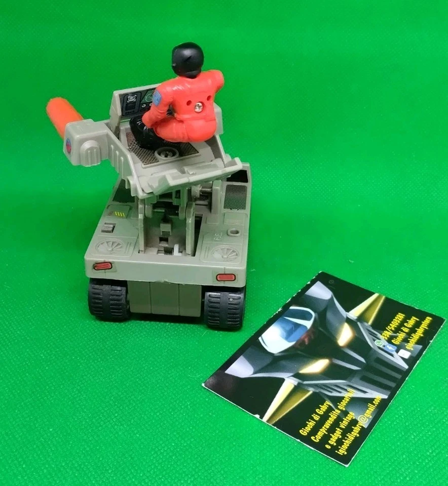 Vintage Serie STARCOM, Veicolo M-6 RAIL GUNNER 1986 COLECO + 2 Piloti - Immagine 2 di 4