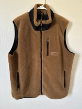 Pendleton Mens Bronze Autumn Star Sherpa Fleece Vest NWT XXL