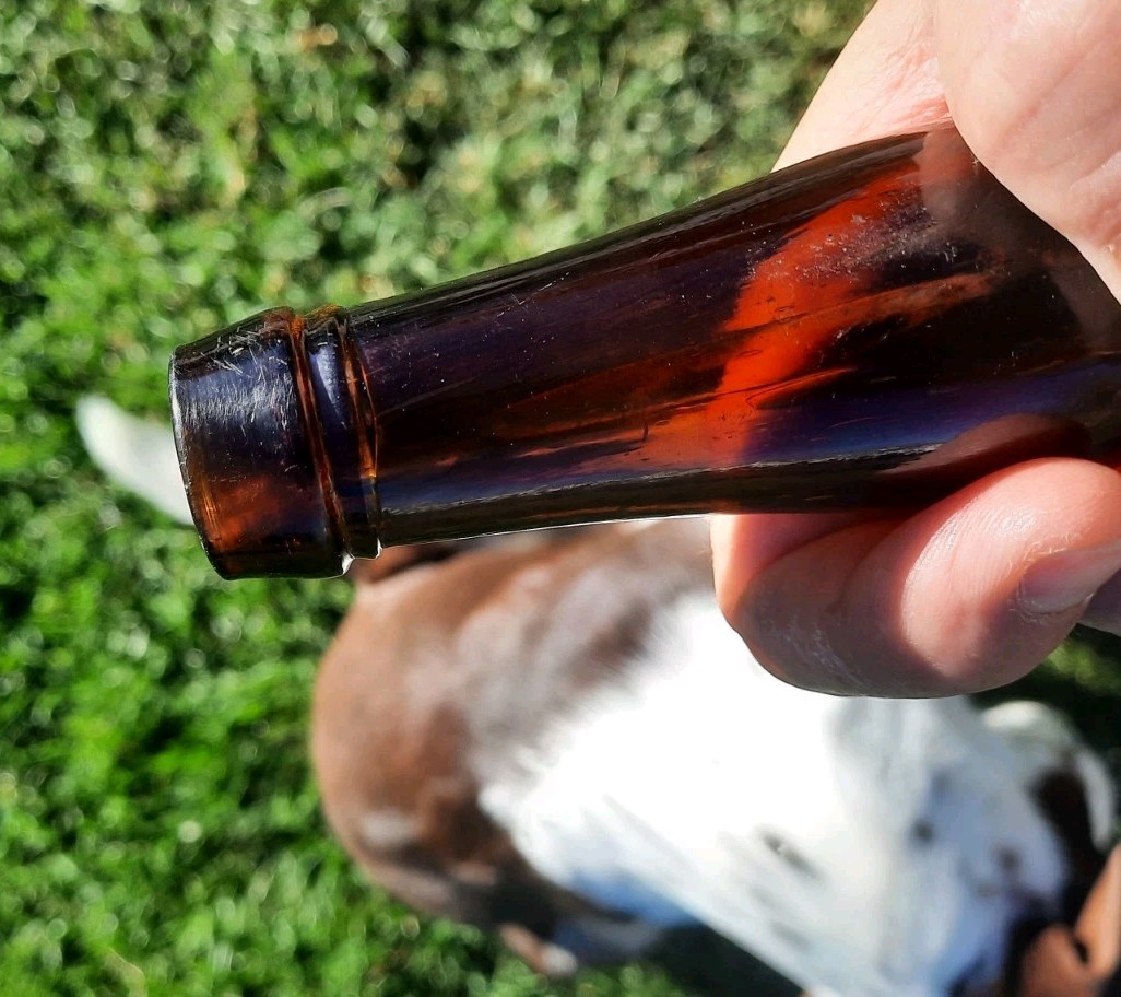 Antique Ladies Leg Bottle!