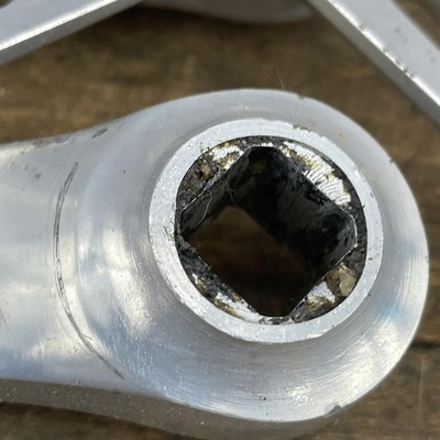 Vintage Suntour Superbe Crankset 170 mm 144 BCD Japan Old BMX Road