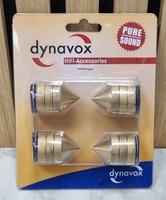 Dynavox Sub-Watt-Absorber Messing 4Er Set Boxen Spikes Entkoppler Hifi