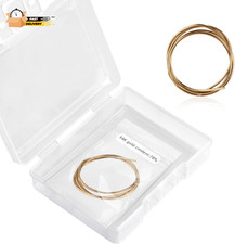 14K Gold Solder Wire for Jewelry Making, 6.3 Inch Long Easy Solder Gold Welding