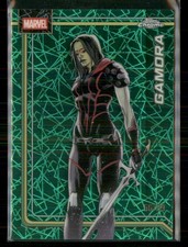 2026 Topps Chrome Marvel Comics #40 Gamora Hulk Green Lazer Refractor #/99