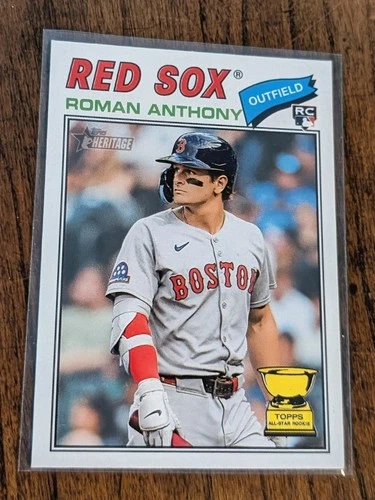 2026 Topps Heritage Roman Anthony #86 Rookie Cup - Red Sox RC Card 🔥