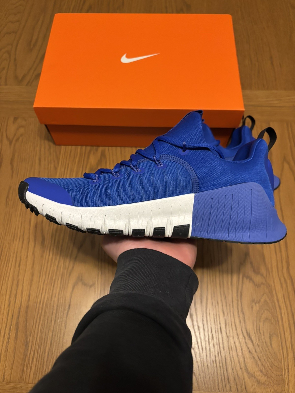 Nike Metcon 6 Workout Trainers | Size UK7.5 | Racer Blue White | RRP £120 image 5