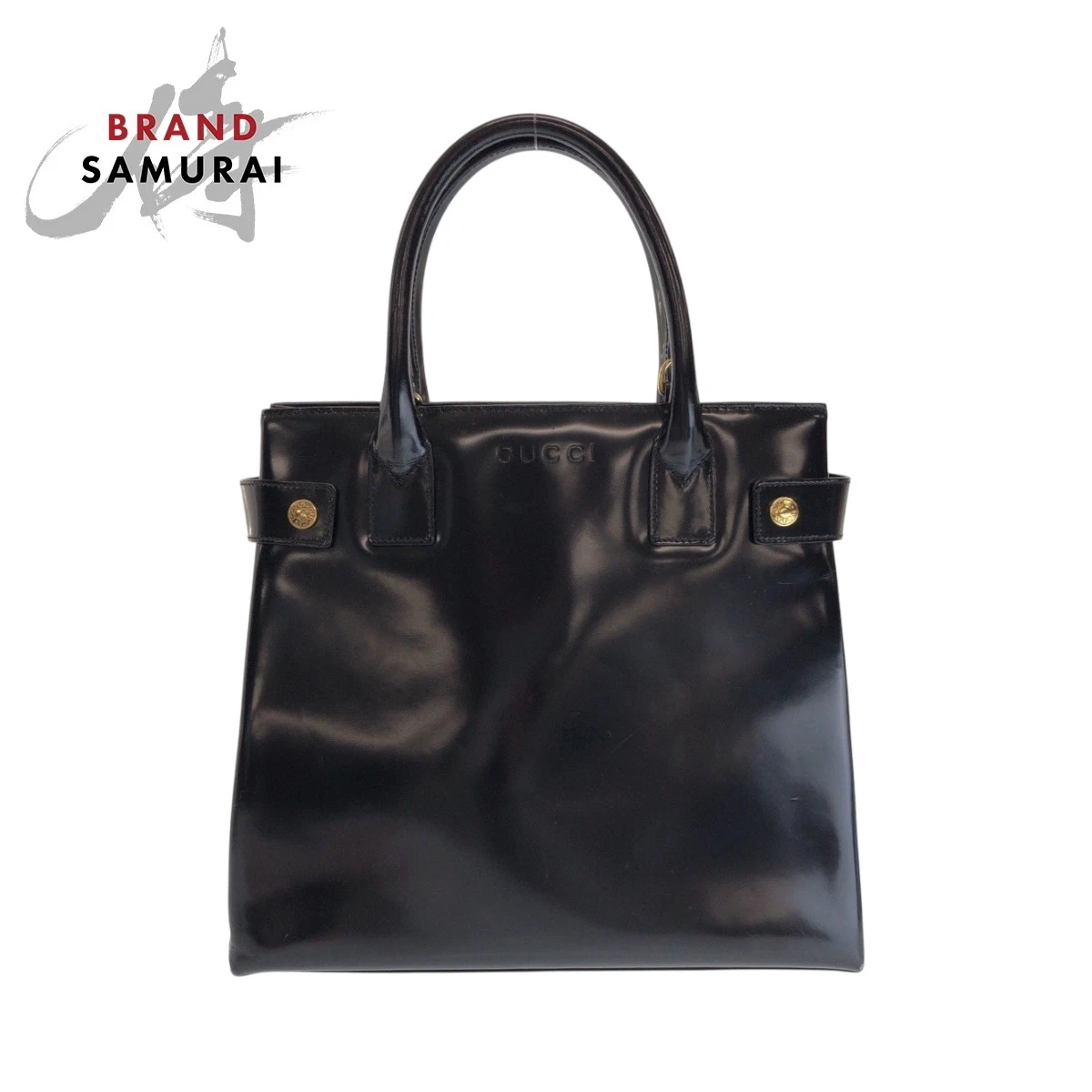Sac à main fourre tout femme GUCCI noir noir or quincaillerie émail 000 1669 0503 411252