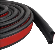 24.6Ft pick up Universal Tailgate Rubber Seal Trunk Hood Edge Trim Protector