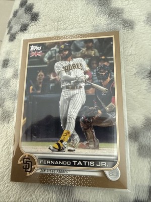 2022 Topps Uk Gold Color Match San Diego Padres 20/25 Fernando Tatis Jr